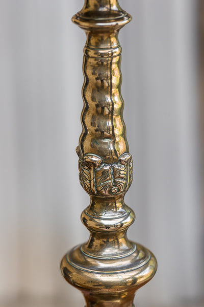 17th Century Dutch Bronze Pricket Sticks
