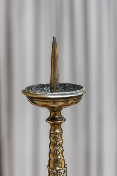 17th Century Dutch Bronze Pricket Sticks