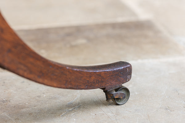 George III Mahogany Tilt Top Reading Table