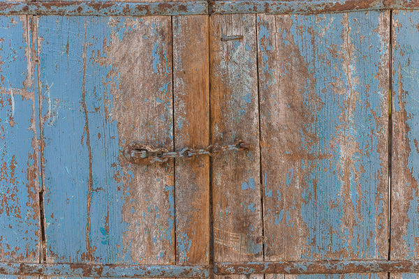 Pair of Indian Hardwood Doors