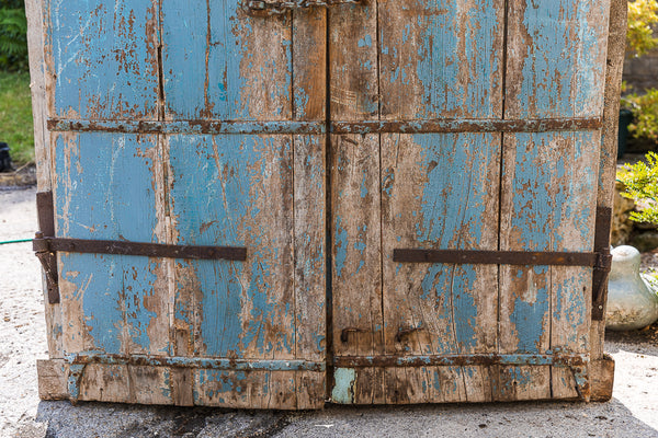 Pair of Indian Hardwood Doors