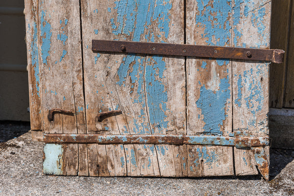 Pair of Indian Hardwood Doors