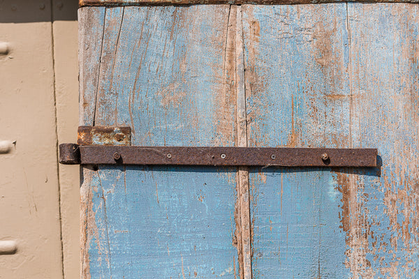 Pair of Indian Hardwood Doors