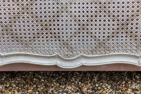 Louis XV Style White Painted Single Bed