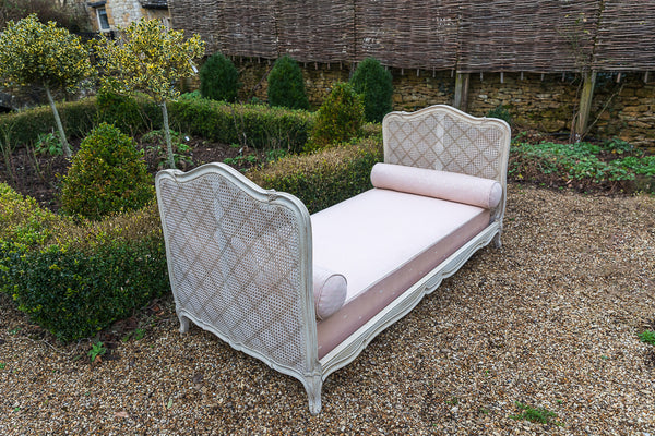 Louis XV Style White Painted Single Bed