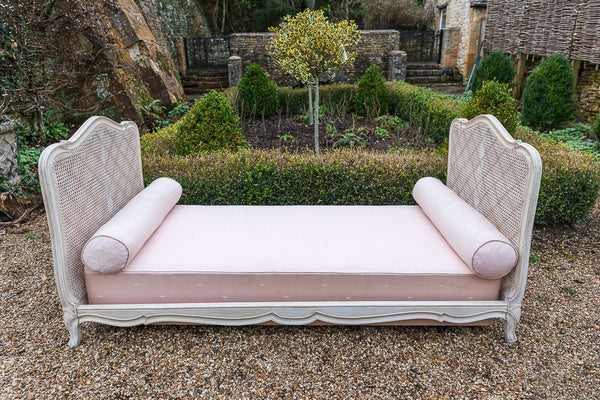 Louis XV Style White Painted Single Bed