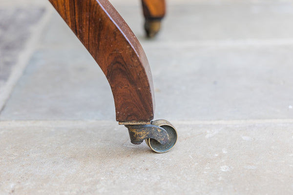 19th Century Rosewood Library Armchair