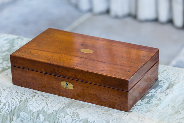 Nineteenth Century Walnut Cased Games Compendium