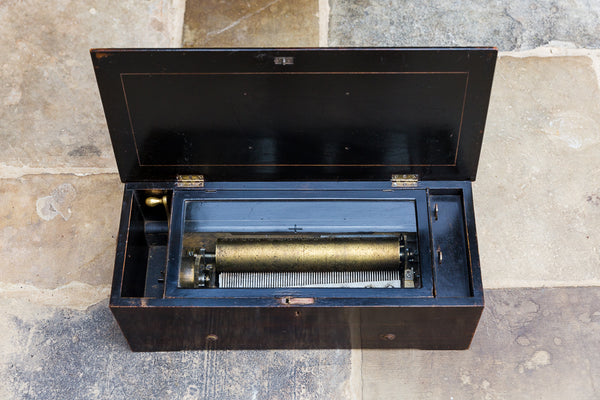 A Late Nineteenth Century Swiss Music Box