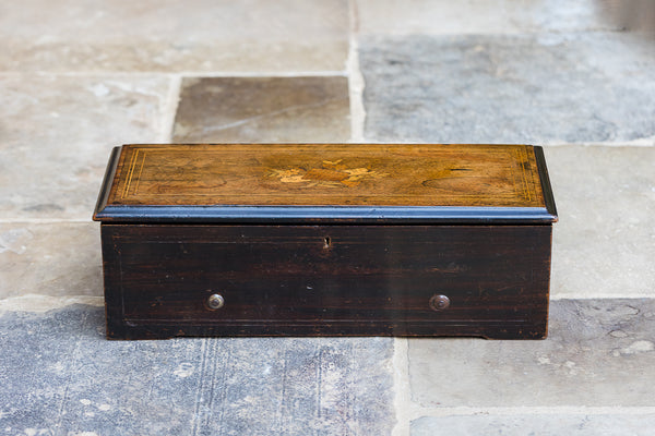 A Late Nineteenth Century Swiss Music Box