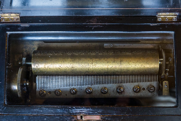 A Late Nineteenth Century Swiss Music Box