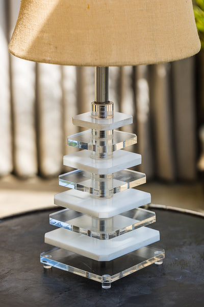 Geometric Perspex Lamp
