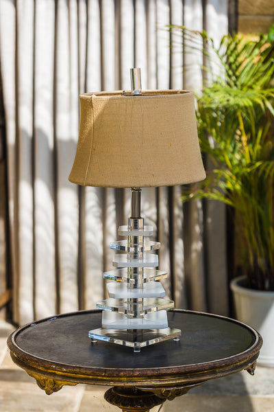 Geometric Perspex Lamp