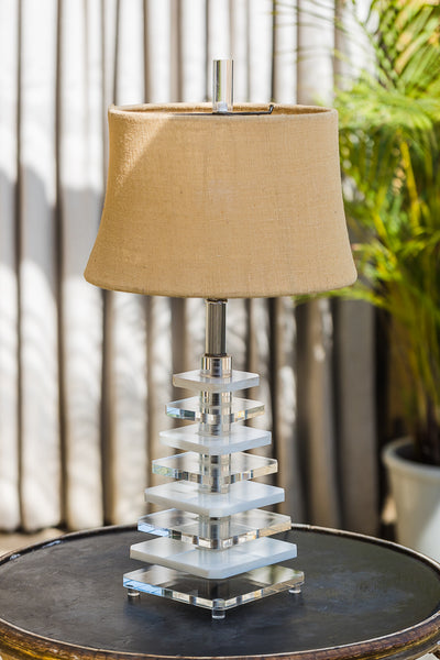 Geometric Perspex Lamp