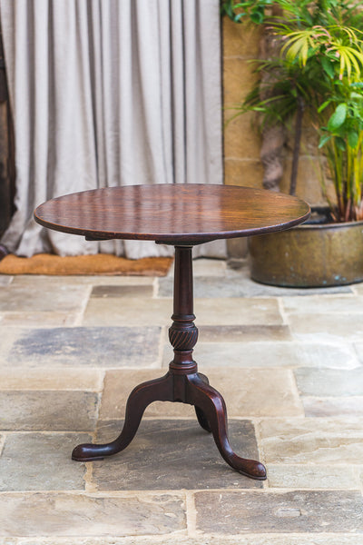 A George III Mahogany Tripod Table