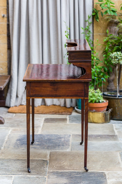 Nineteenth Century Leather Writing Table