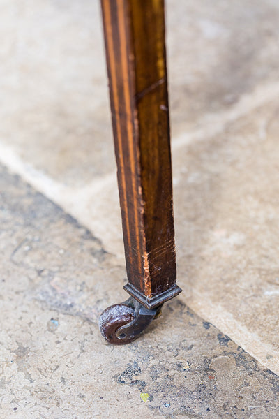 Nineteenth Century Leather Writing Table