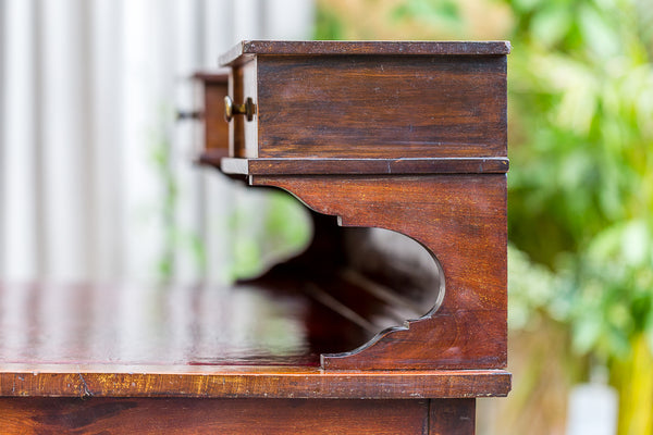 Nineteenth Century Leather Writing Table