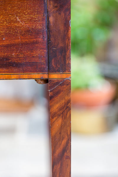 Nineteenth Century Leather Writing Table