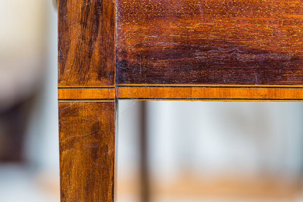 Nineteenth Century Leather Writing Table