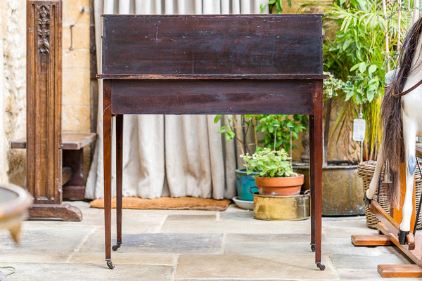 Nineteenth Century Leather Writing Table