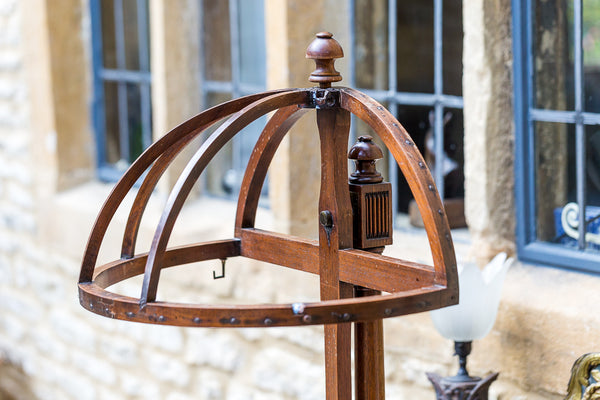 19th Century Canopied Child's Cradle