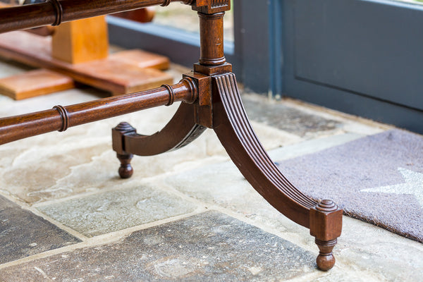 19th Century Canopied Child's Cradle