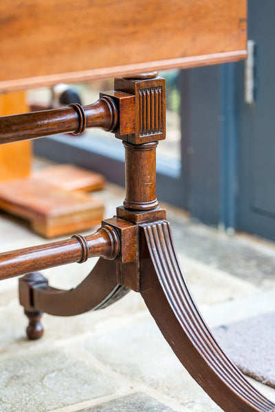 19th Century Canopied Child's Cradle