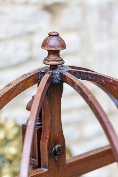 19th Century Canopied Child's Cradle