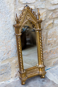 Offbeat Interiors - Nineteenth Century Gilt Carved Wood Mirror