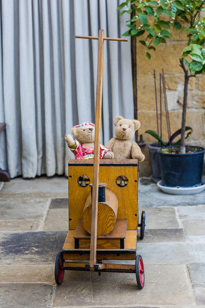 Large Wooden Ride On Pull Along Steam Train