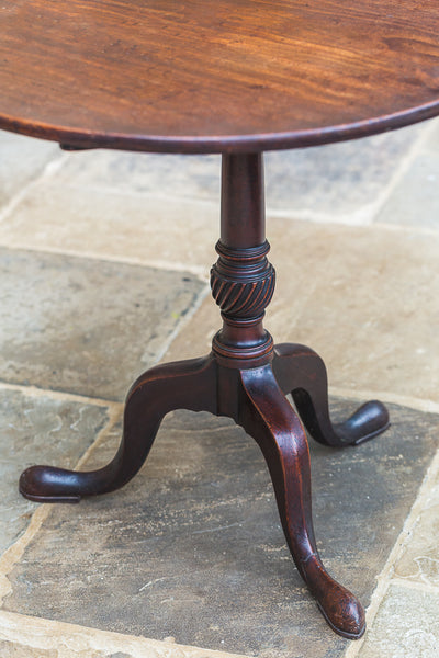 A George III Mahogany Tripod Table