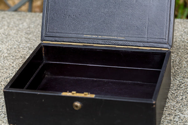 Offbeat Interiors - Leather Correspondence Box