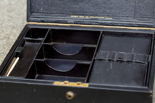 Offbeat Interiors - Leather Correspondence Box