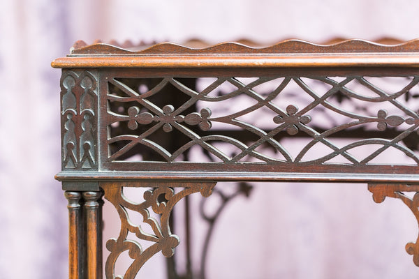 Offbeat Interiors - A 1920’s ‘Chinese Chippendale’ Style Mahogany Urn Stand