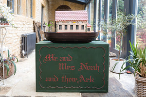 Offbeat Interiors - Vintage Handmade Large Noah's Ark