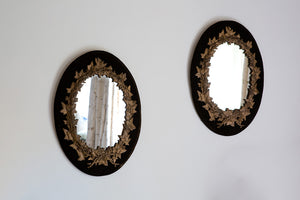 Offbeat Interiors - Victorian velvet mirrors