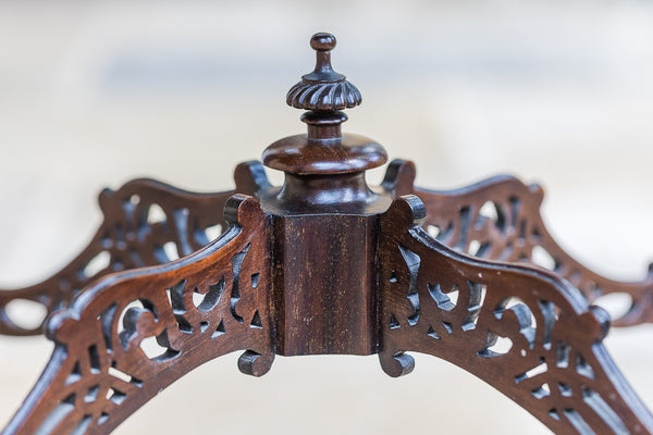 Nineteenth Century Mahogany Chinese Chippendale Side Tables