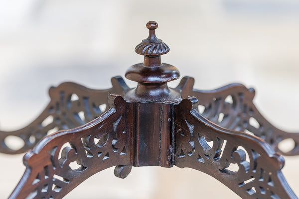 Nineteenth Century Mahogany Chinese Chippendale Side Tables