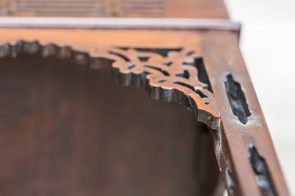 Nineteenth Century Mahogany Chinese Chippendale Side Tables