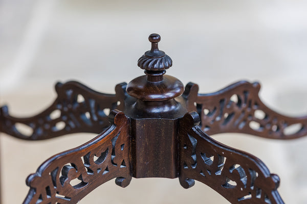 Nineteenth Century Mahogany Chinese Chippendale Side Tables