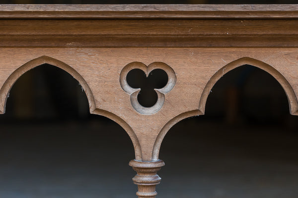 Gothic Oak Altar Railing