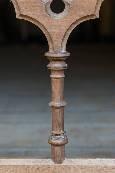 Gothic Oak Altar Railing