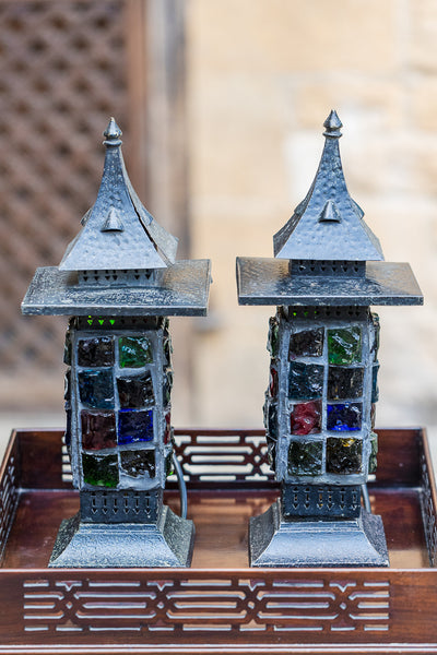 Rock Glass Lanterns