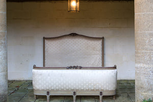 Offbeat Interiors - Nineteenth Century French Louis Philippe Upholstered Bed