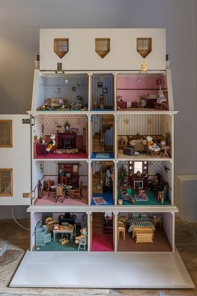 Interior Collectable Dolls Houses Decorated Dolls Georgian Dolls