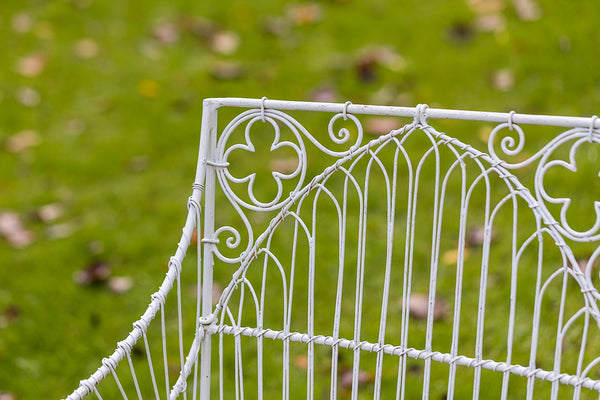 Gothic Revival Wirework Garden Seat