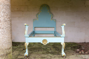 Offbeat Interiors - French Style Painted Single Bed