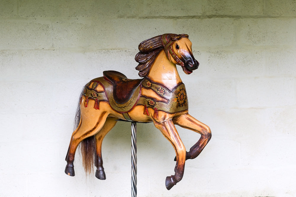 Offbeat Interiors - European Antique Carousel Horse