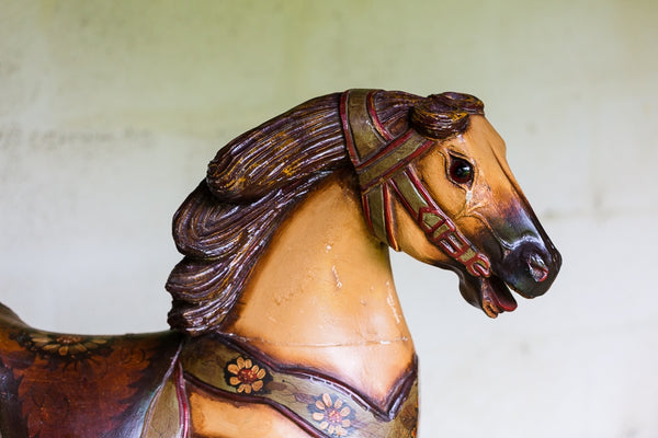 Offbeat Interiors - European Antique Carousel Horse